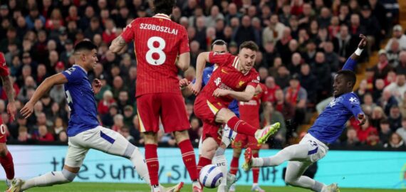 Liverpool Extends 12-Point Lead with 1-0 Win Over Everton in Merseyside Derby